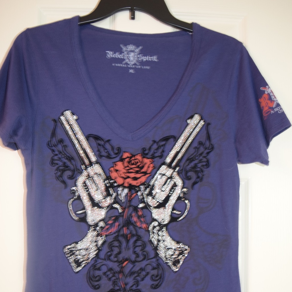 COPY - Rebel Spirit v-neck t-shirt